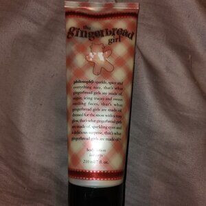 SEALED Philosophy The Gingerbread Girl Body Lotion 7 oz Tube